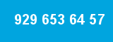 929 653 64 57 929 653 64 57